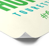 Tourette's Custom Support Hoffnung Poster Prints h (Ecke)