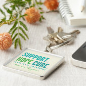 Tourettes Individuelle Name unterstützen Hoffnung Schlüsselanhänger (Seite)