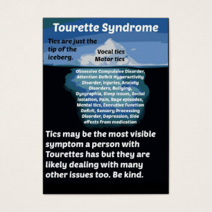 Tourettes ist gerade die Spitze des Eisbergs