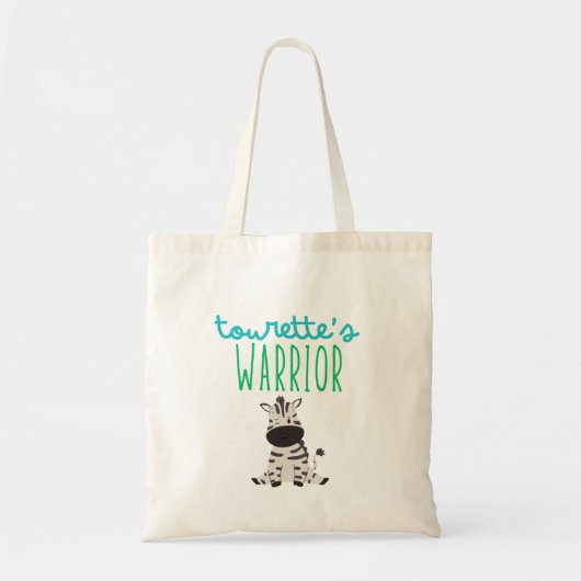 Tourettes Krieger niedlichen Kinder Tasche Beutel  (Vorne)