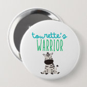 Tourette's Kriegerbewusstsein Kinder niedlich Butt Button (Vorne & Hinten)
