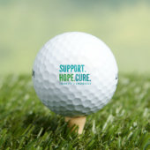 Tourette's support hope cure Golf Balls Golfball (Insitu T-Shirt)