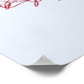 Tourettes sur Loup, Provence | Südfrankreich Poster (Ecke)