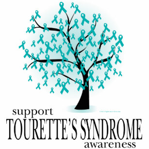 Tourettes Syndrom-Baum Freistehende Fotoskulptur