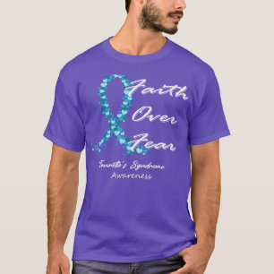 Tourettes-Syndrom Bewusstseinsbildung Glaube über T-Shirt