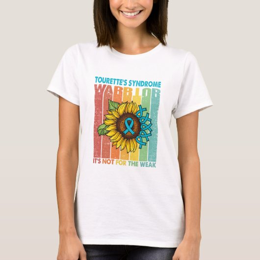 Tourette's Syndrom Krieger Es ist nicht für die Sc T-Shirt (Vorderseite)