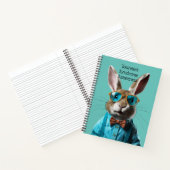 Tourette's Syndrome Awareness Rabbit Notebook Notizblock (Innenseite)