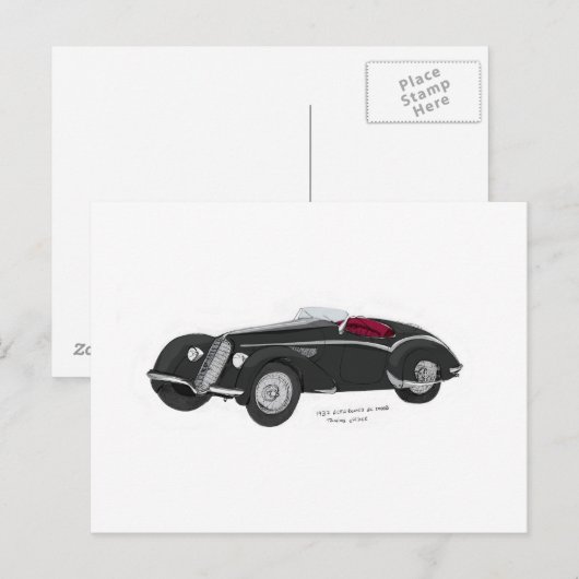 Touring 2900 Spider Postkarte (Vorne/Hinten)