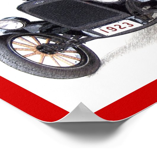 TOURING CAR 1923 POSTER (Ecke)