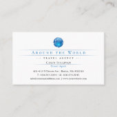 Tourismus | Agent für Reisen Visitenkarte (Vorderseite)