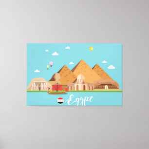 Tourismus Ägypten Leinwanddruck