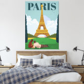 Tourismus Paris Leinwanddruck (Insitu (Schlafzimmer))