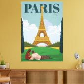 Tourismus Paris Leinwanddruck (Insitu (Wohnzimmer))