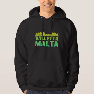 Tourist Attraktionen Gebäude Stadt Malta Valle Hoodie