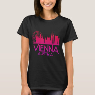 Tourist Attraktionen Gebäude Stadt Österreich T-Shirt