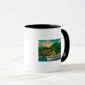 Tourist-Dampfbad am See Diablo, Skagit Tasse (VorderseiteRechts)