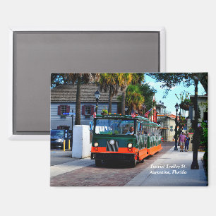 Tourist Trolley Magnet