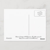 Tourist verloren! Postkarte (Rückseite)