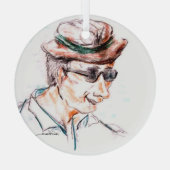 Tourista! Ornament Aus Glas (Rückseite)