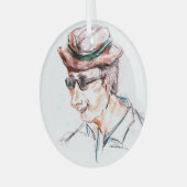 Tourista! Ornament Aus Glas (Vorderseite links)