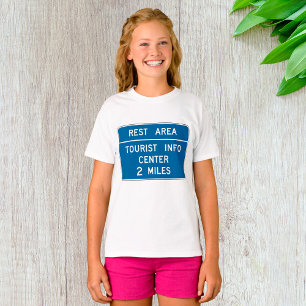 Touristen Info Center Schild T-Shirt