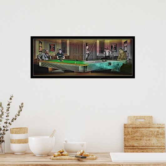 Touristen Poster (Küche)