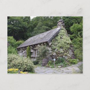 Touristenattraktion in Wales Ugly House Postkarte