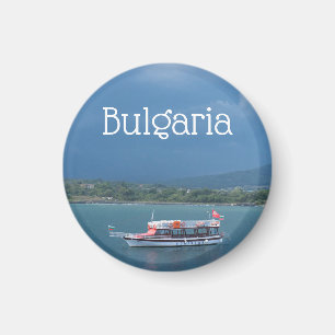 Touristenboot in Bulgarien Magnet
