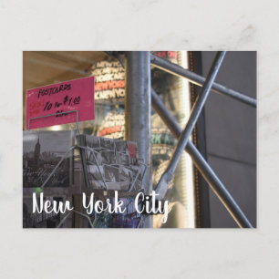 Touristengeschäft New York City NYC Urban Fotograf Postkarte