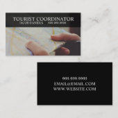 Touristenkoordinator Karte Agent (Vorne/Hinten)