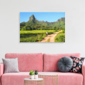 Touristenradfahren auf der Leinwand des tropischen (Insitu (Wohnzimmer))