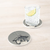 Touristenstadt, Dorfkapelle Getränkeuntersetzer (Seite)