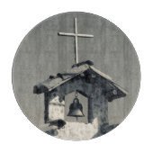 Touristenstadt, Dorfkapelle Schneidebrett (Vorderseite)