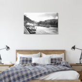 Touristenzug des Skagit-Projekts Leinwanddruck (Insitu (Schlafzimmer))