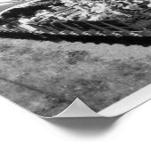 Touristenzug des Skagit-Projekts Poster (Ecke)