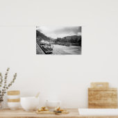 Touristenzug des Skagit-Projekts Poster (Küche)