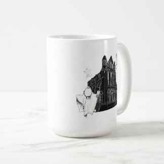 Touristische Geister der Whitby Abbey Kaffeetasse
