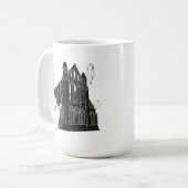 Touristische Geister der Whitby Abbey Kaffeetasse (Vorderseite Links)