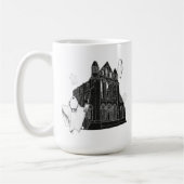 Touristische Geister der Whitby Abbey Kaffeetasse (Links)