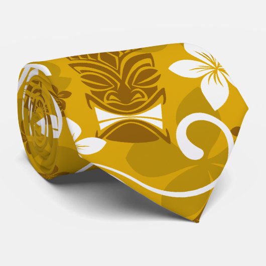Touristische Tiki Krawatte (Gerollt)