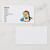 touristischer Pinguin Visitenkarte (Vorne/Hinten)