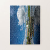 Touristisches Boots-Reflexion Puzzle (Vertikal)