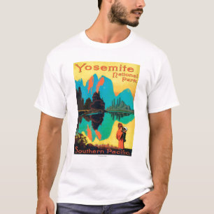 Touristisches Plakat - Yosemite Nationalpark, CA T-Shirt