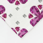 Tourmaline 4-Leaf Fleecedecke (Ecke)