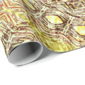 Tourmaline Acquiescence Diagonal Geschenkpapier (Rolleneckpunkt)