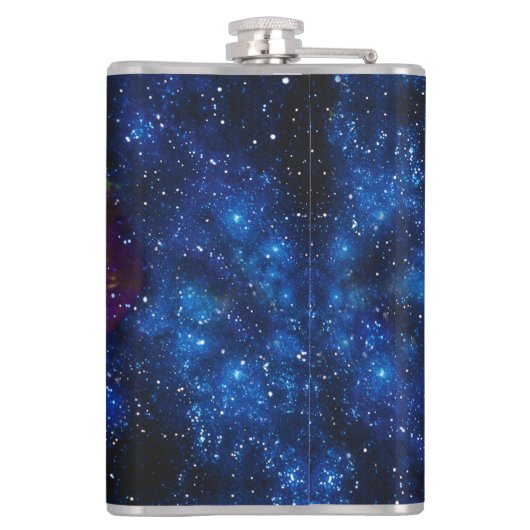 Tourmaline Cosmic Dragon Flachmann (Rückseite)