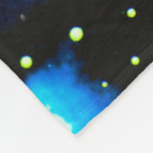 Tourmaline Cosmic Dragon Fleecedecke (Ecke)