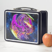 Tourmaline Cosmic Dragon Metall Brotdose (Beispiel)