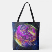 Tourmaline Cosmic Dragon Tasche (Vorderseite)