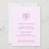 Tourmaline Jahrestag 8 Jahre Einladungen zur Liebe (Rückseite)